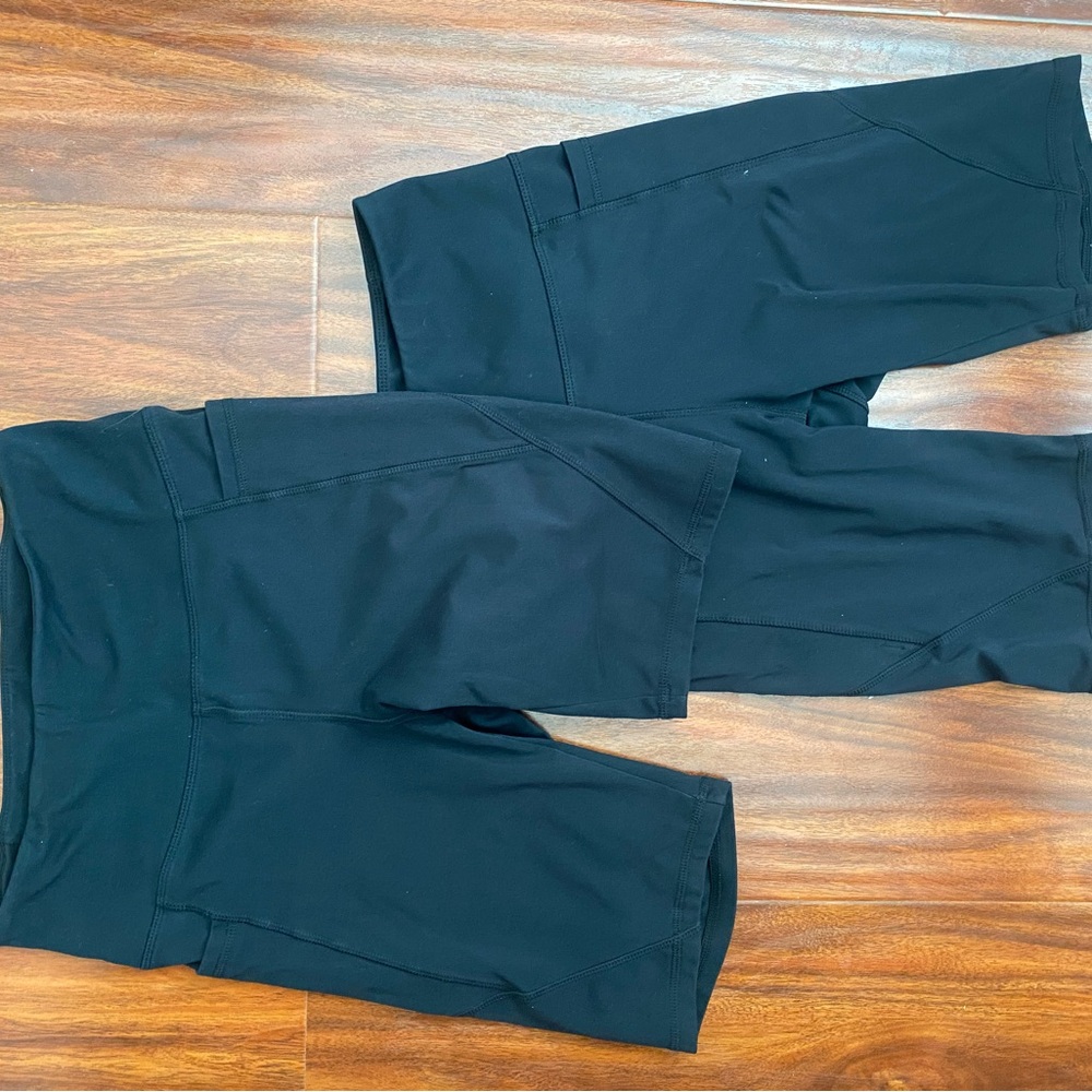 Set of 2 Black Biker Shorts